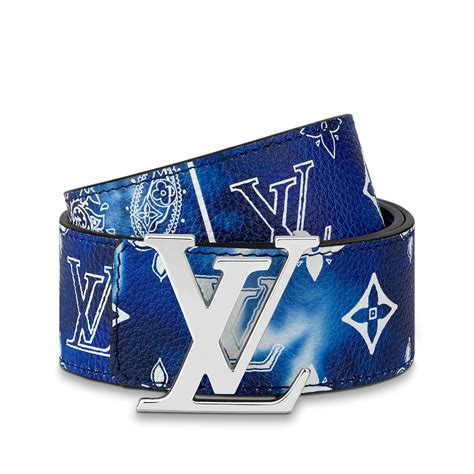 Louis Vuitton LV Initials MNG Bandana 40MM Reversible Belt